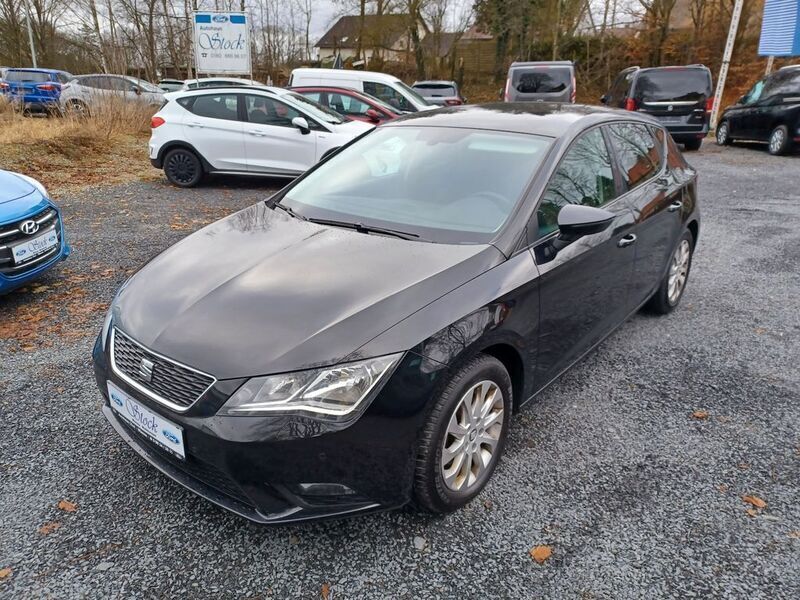 Schwarz Gebraucht 2015 Seat Leon Style Limousine | 10.390 € (Fairer Preis) - Bild 1/4