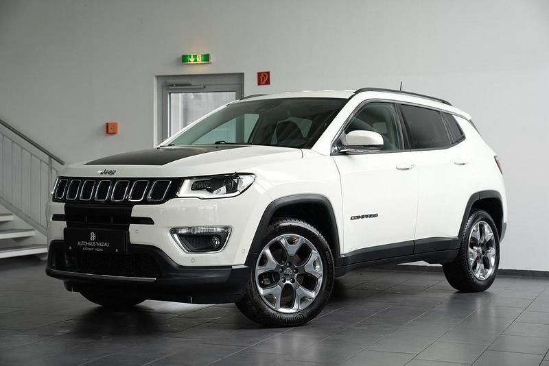 White clear coat Gebraucht 2019 Jeep Compass Limited SUV | 17.990 € (Fairer Preis) - Bild 1/4