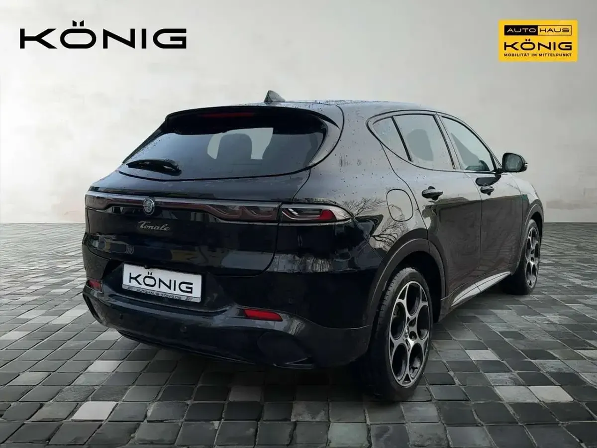 Gebraucht Alfa Romeo Tonale Veloce 160 PS (117 kW) 2023 Nero alfa, uni (6fx) SUV