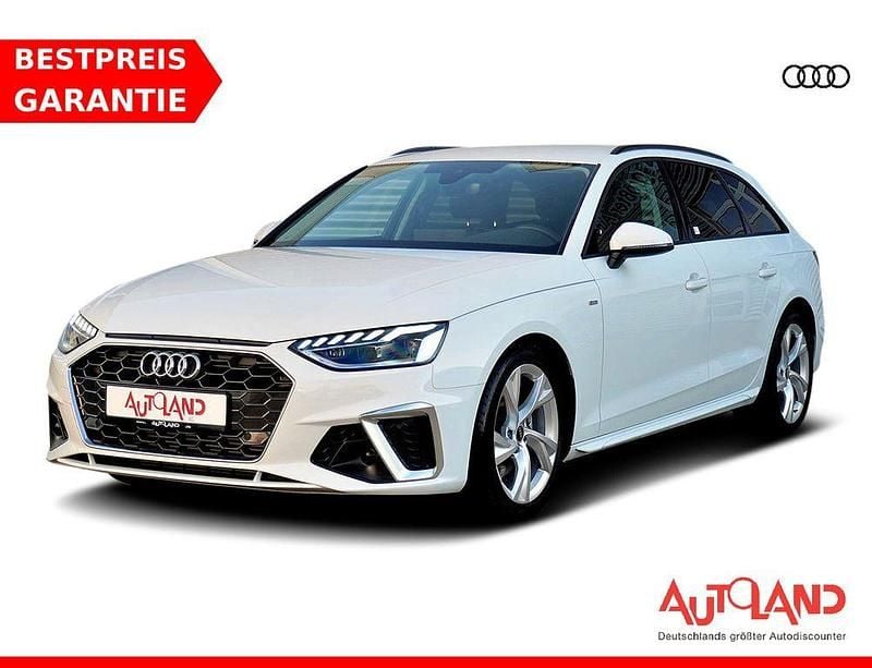 Weiß Gebraucht 2023 Audi A4 S-Line Kombi | 31.950 € (Guter Preis) - Bild 1/4
