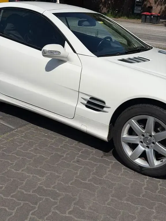 Gebraucht Mercedes SL350 245 PS (180 kW) 2003 Weiß Cabrio