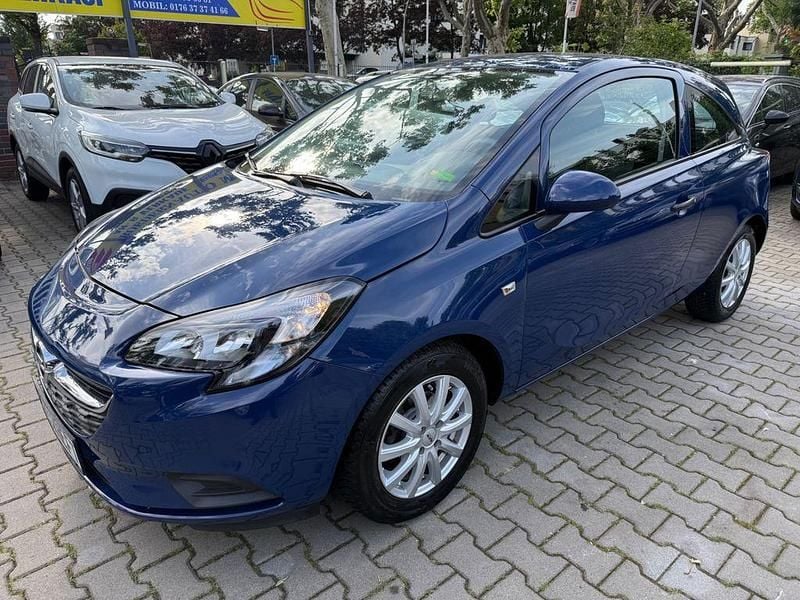 Blau Gebraucht 2018 Opel Corsa Edition Kleinwagen | 6.590 € (Guter Preis) - Bild 1/4