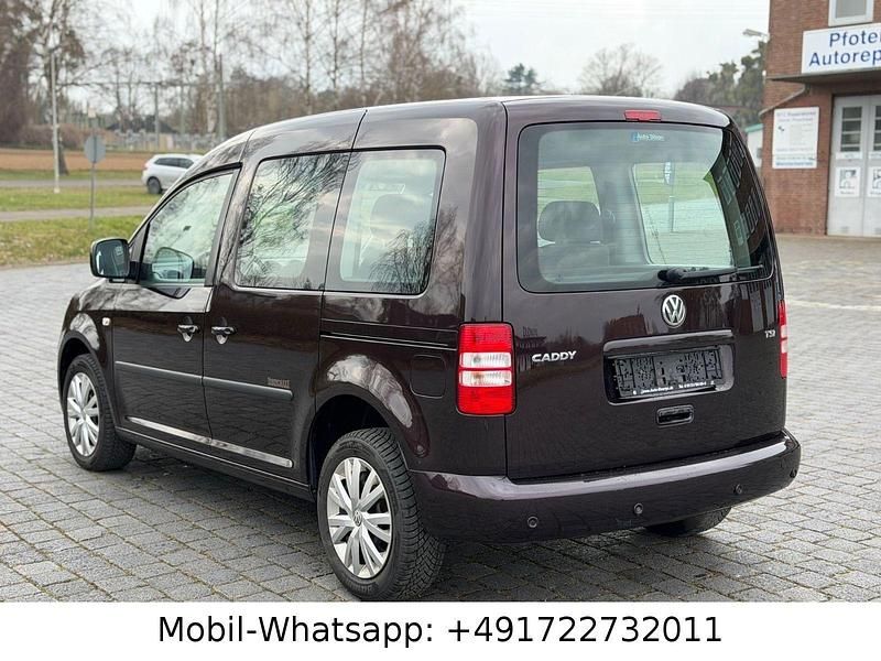 Gebraucht VW Caddy Trendline 105 PS (77 kW) 2012 Schwarz Van / Kleinbus