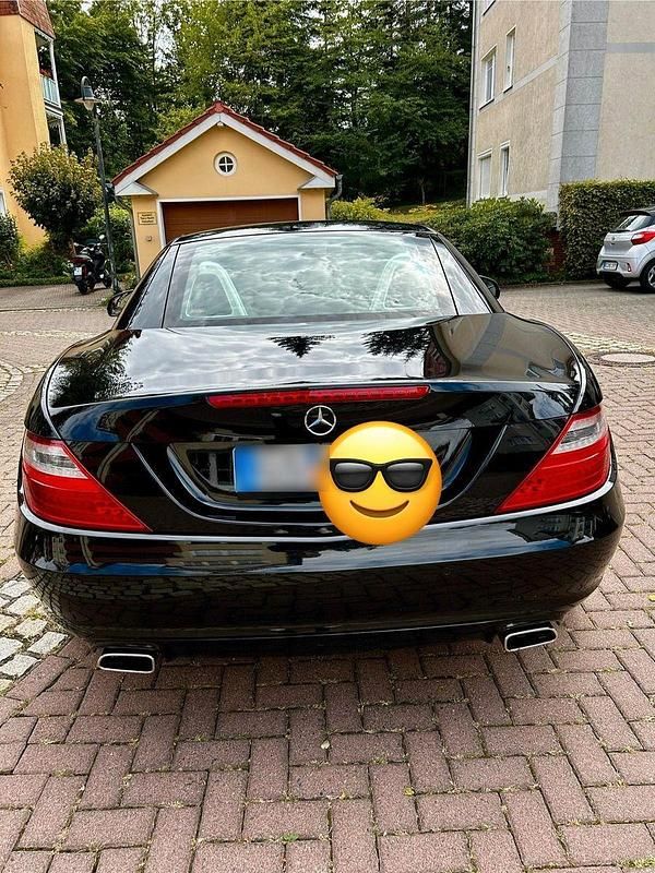 Usata Mercedes SLK200 184 CV (135 kW) 2012 Nero Cabrio