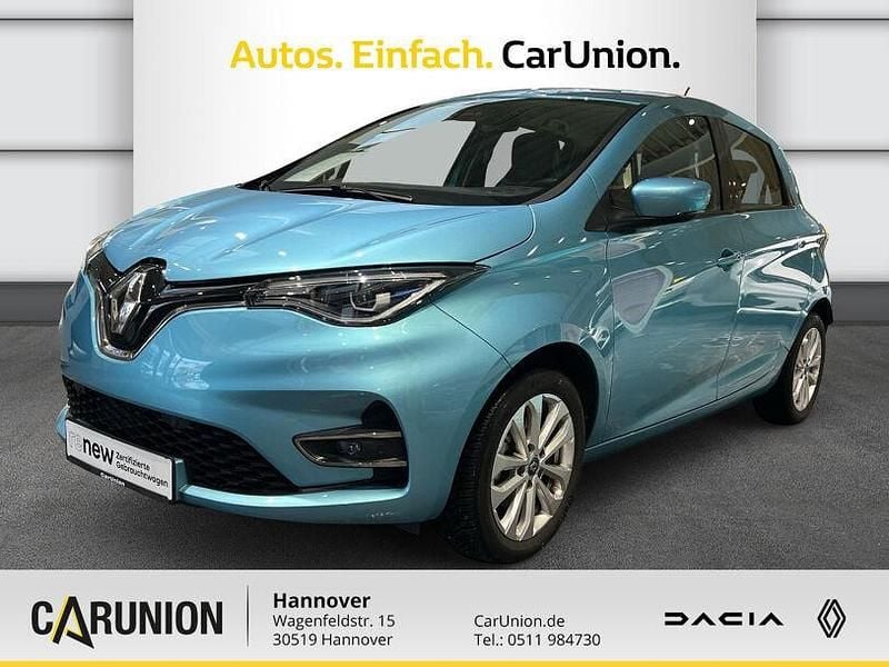 Gebraucht Renault Zoe Experience 100 kW (136 PS) 2020 Aquamarinblau Kleinwagen