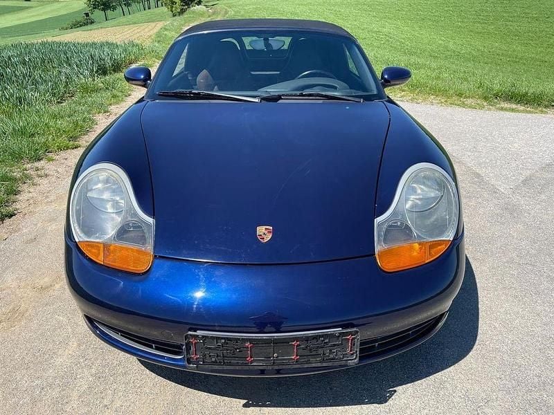 Gebraucht Porsche Boxster 220 PS (161 kW) 2001 Blau Cabrio