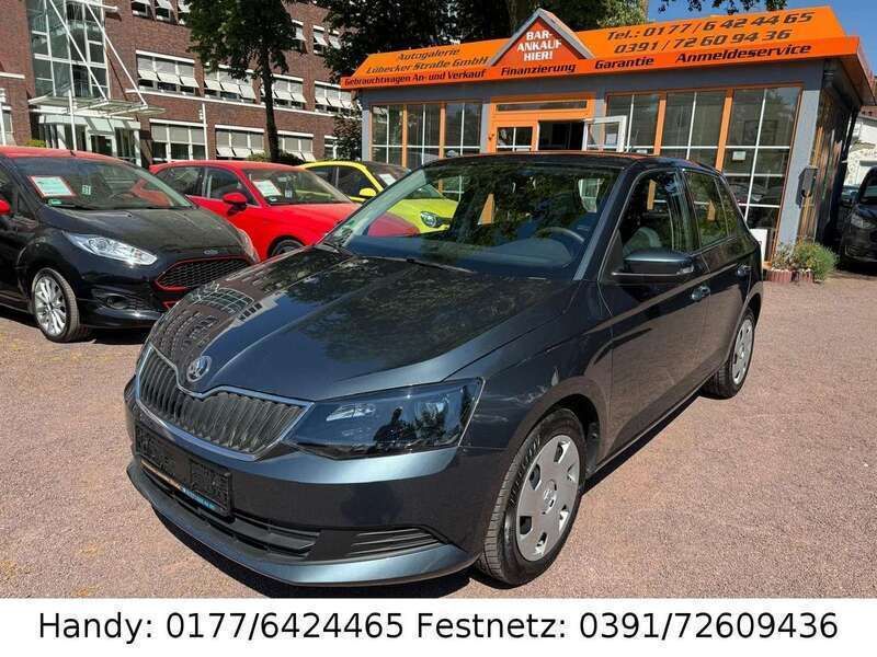 Grau Gebraucht 2015 Skoda Fabia Kleinwagen | 8.990 € (Guter Preis) - Bild 1/4
