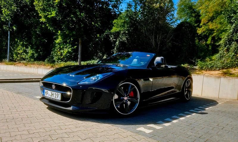 Schwarz Gebraucht 2015 Jaguar F-Type Cabrio | 44.900 € - Bild 1/4