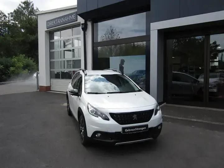 Perlmutt Gebraucht 2019 Peugeot 2008 GT-line SUV | 12.300 € (Fairer Preis) - Bild 1/4