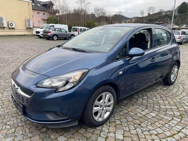 Nacht blau met Gebraucht 2016 Opel Corsa Selection Kleinwagen | 2.490 € (Superpreis) - Bild 1/4