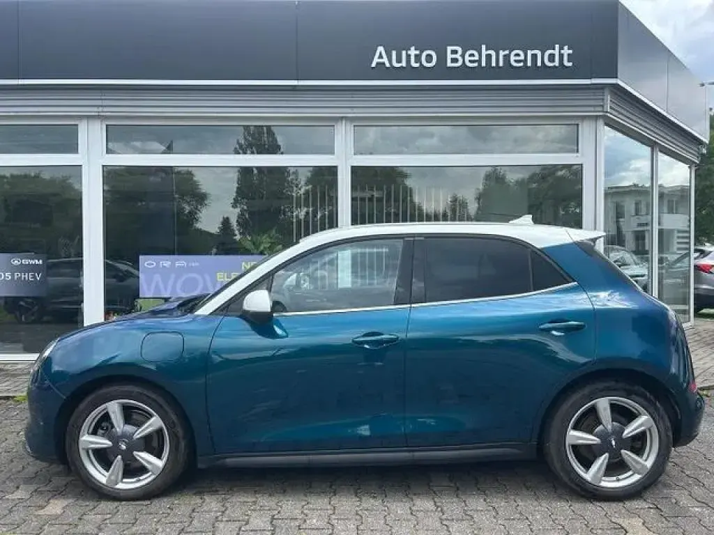 Gebraucht Ora 03 125 kW (171 PS) 2023 Aurora green/moonlight white (metallic) Kleinwagen