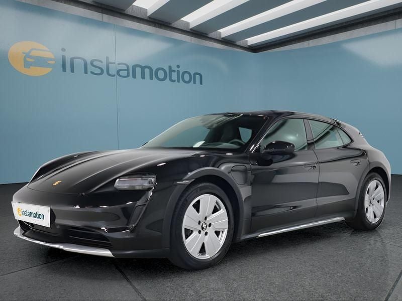 Grau Gebraucht 2023 Porsche Taycan Limousine | 64.299 € - Bild 1/4