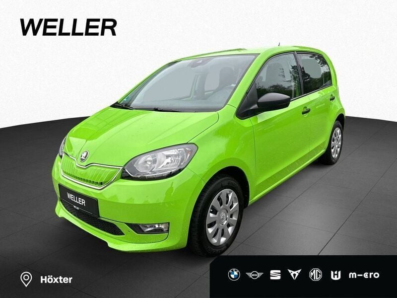 Kiwigrün (grün) Gebraucht 2021 Skoda Citigo-e IV Ambition Kleinwagen | 10.450 € (Superpreis) - Bild 1/4