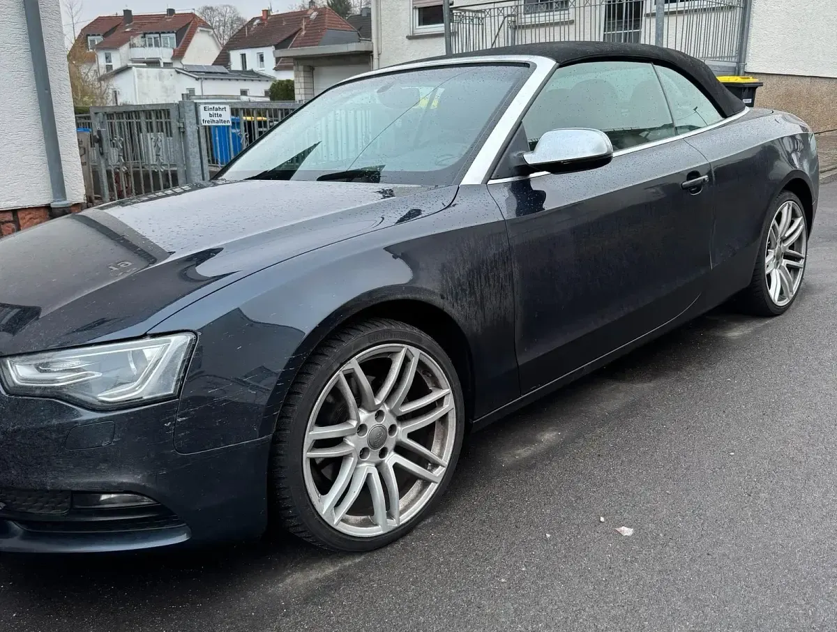 Usata Audi A5 Cabriolet S-Line 177 CV (130 kW) 2013 Nero Cabrio
