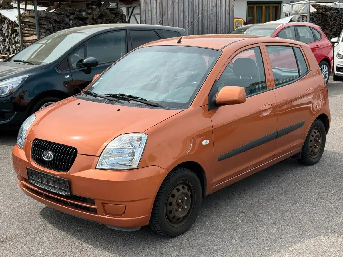 Brugt Kia Picanto LX 65 HK (47 kW) 2007 Orange Hatchback