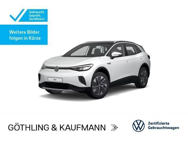Blanco nevada/schwarz Gebraucht 2021 VW ID.4 Pure SUV | 23.430 € (Etwas zu teuer) - Bild 1/3