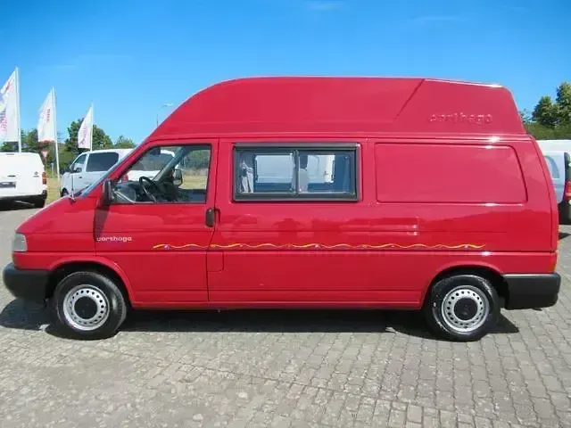 Usata VW T4 190 CV (139 kW) 1998 Rosso Furgone