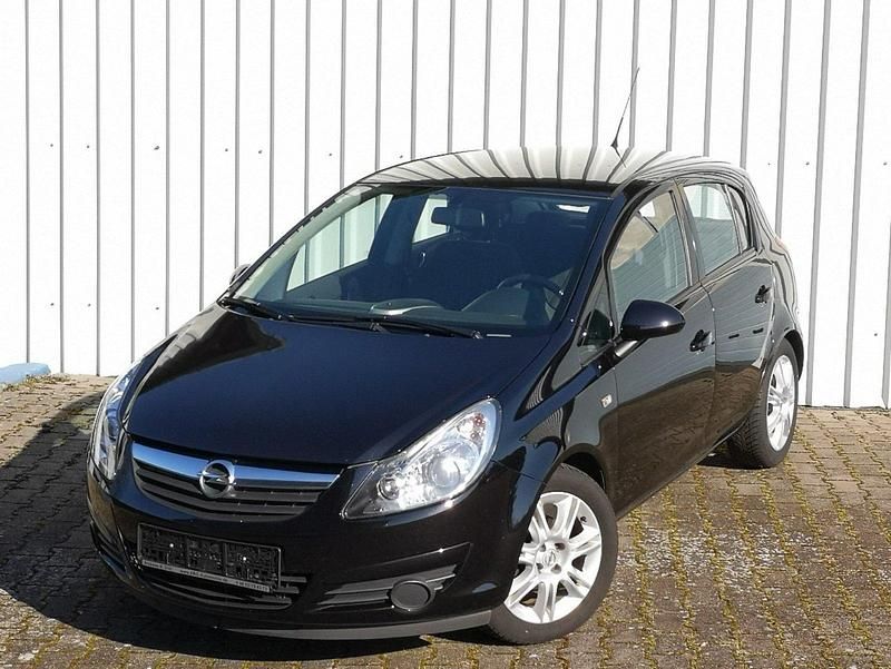 Gebraucht Opel Corsa Edition 80 PS (58 kW) 2008 Schwarz Kleinwagen