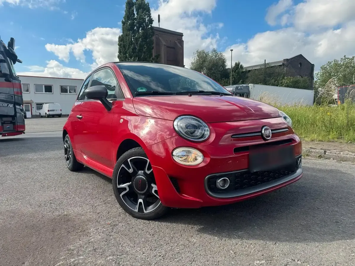 Gebraucht Fiat 500 71 PS (52 kW) 2016 Rot Cabrio