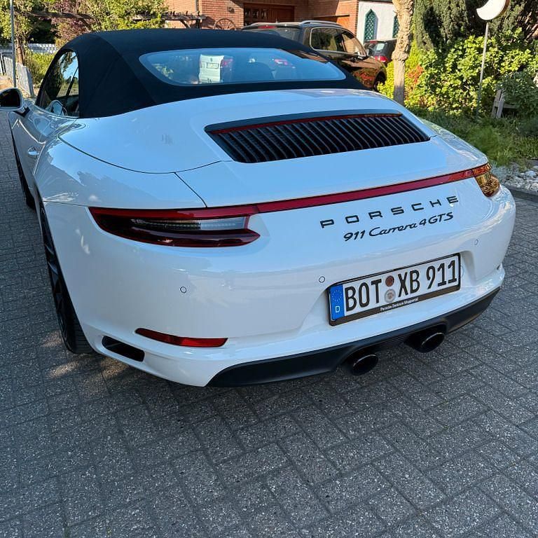 Gebraucht Porsche 911 Carrera 4 Cabriolet 450 PS (330 kW) 2017 Weiß Cabrio