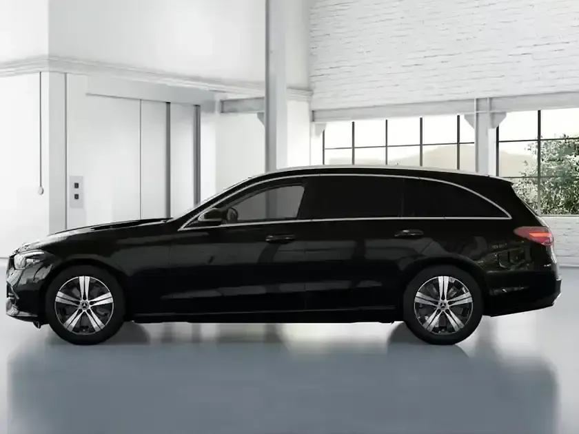 Gebraucht Mercedes C200 204 PS (150 kW) 2025 Schwarz metalliclack obsidianschwarz Kombi