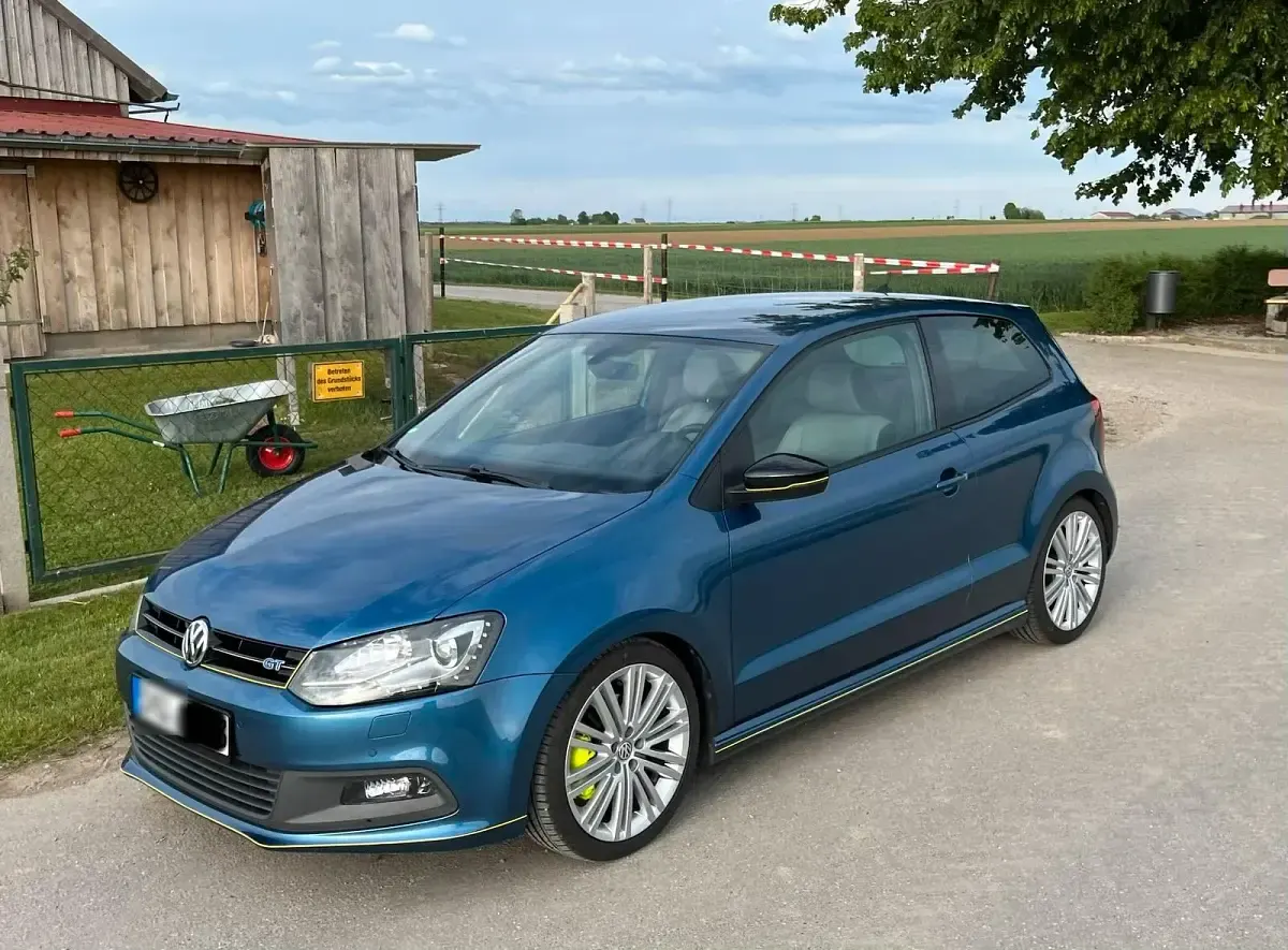 Gebraucht VW Polo BlueGT 150 PS (110 kW) 2016 Blau Kleinwagen