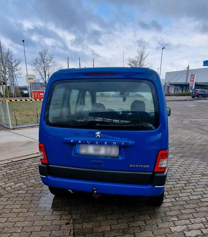 Gebraucht Peugeot Partner 80 PS (58 kW) 2007 Blau Van / Kleinbus
