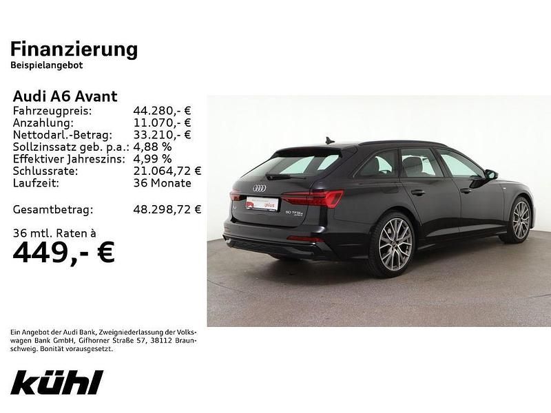 Gebraucht Audi A6 S-Line 299 PS (219 kW) 2023 Mythosschwarz metallic Kombi