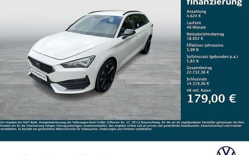 Candy weiss Gebraucht 2022 Cupra Leon Kombi | 23.476 € (Superpreis) - Bild 1/4