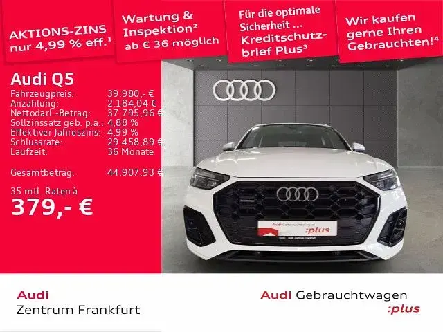 Gebraucht Audi Q5 S-Line 286 PS (210 kW) 2023 Ibisweiß SUV