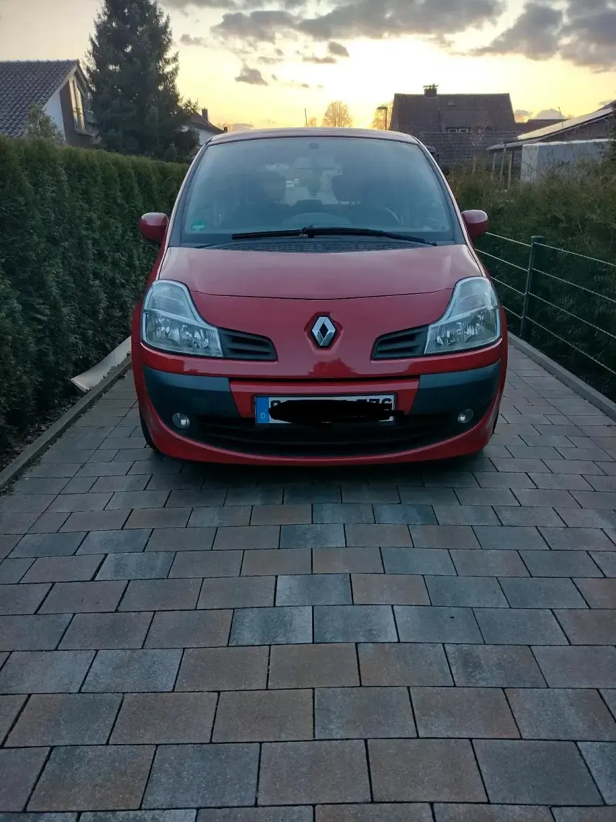 Gebraucht Renault Grand Modus 86 PS (63 kW) 2010 Rot Van / Kleinbus