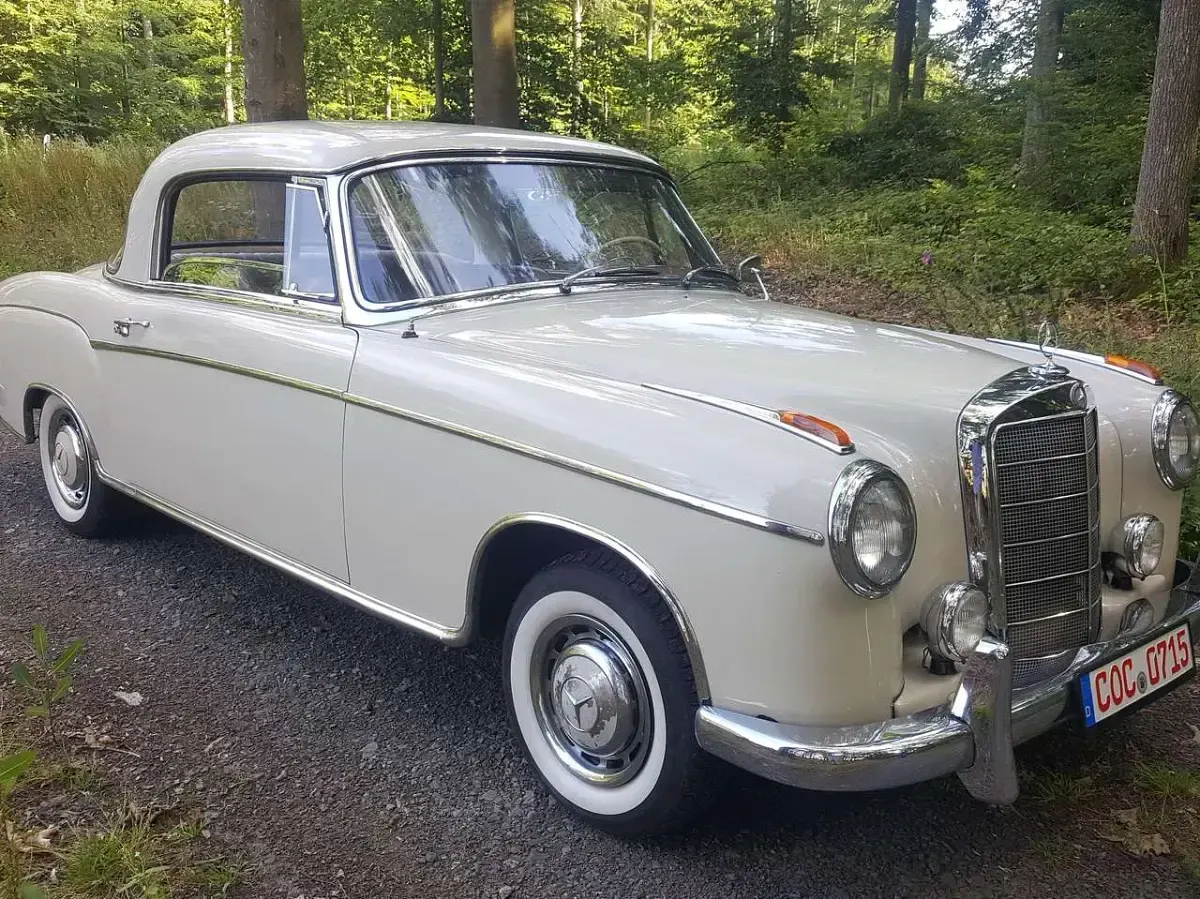 Gebraucht Mercedes W180 106 PS (77 kW) 1959 Weiß Coupé