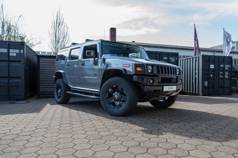 Grau Gebraucht 2008 Hummer H2 SUV | 51.990 € - Bild 1/4