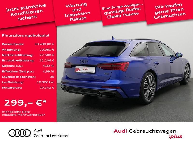 Gebraucht Audi A6 S-Line 299 PS (219 kW) 2023 Ultrablau Kombi