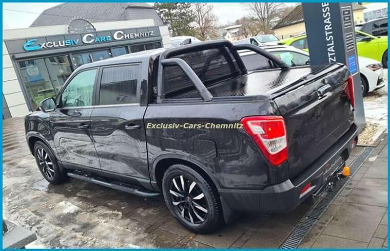 Gebraucht Ssangyong (KGM) Musso Quartz 181 PS (133 kW) 2021 Space black Abholung