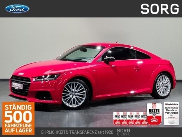 Rot, tangorot metallic Gebraucht 2017 Audi TT Advanced Coupé | 26.890 € (Fairer Preis) - Bild 1/4