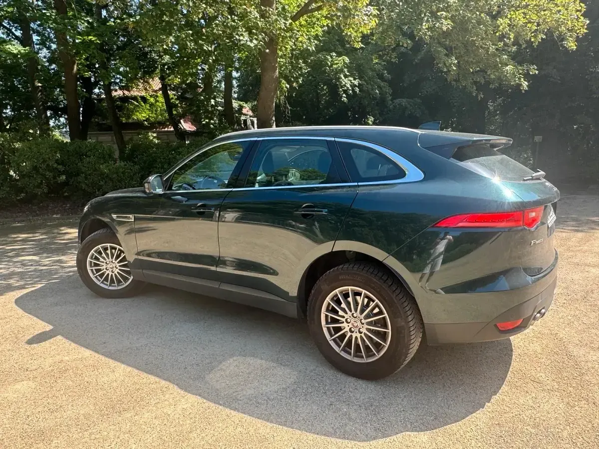 Gebraucht Jaguar F-Pace Prestige 180 PS (132 kW) 2017 Grün SUV