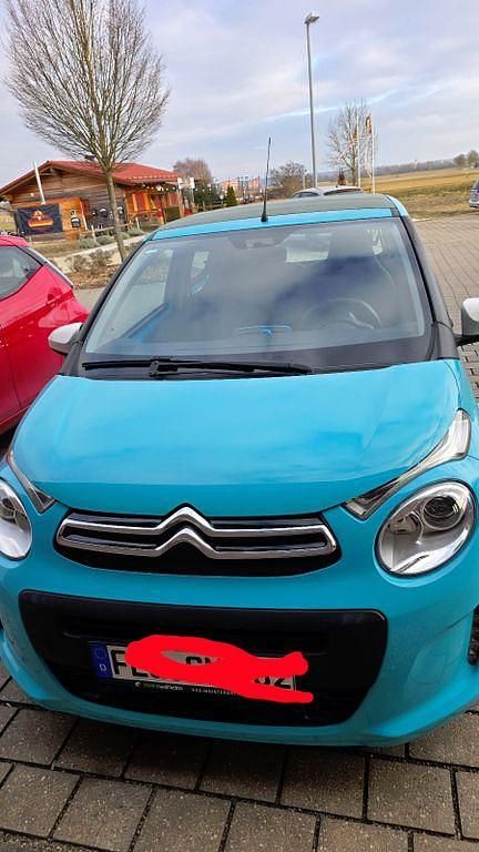 Gebraucht Citroën C1 PureTech 82 PS (60 kW) 2016 Blau Kleinwagen