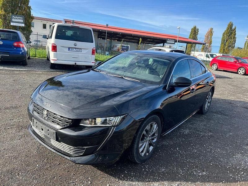 Schwarz Gebraucht 2021 Peugeot 508 Allure Limousine | 14.190 € (Guter Preis) - Bild 1/4