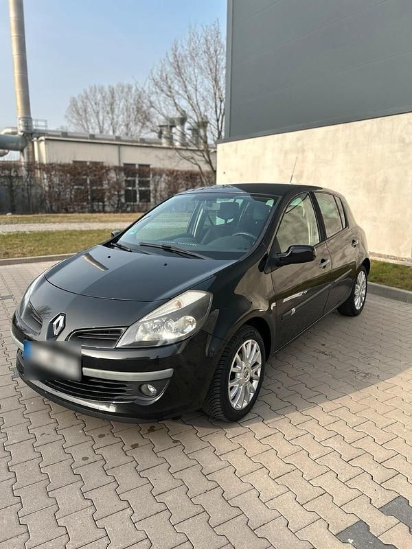 Gebraucht Renault Clio II 65 PS (47 kW) 2007 Schwarz Kleinwagen