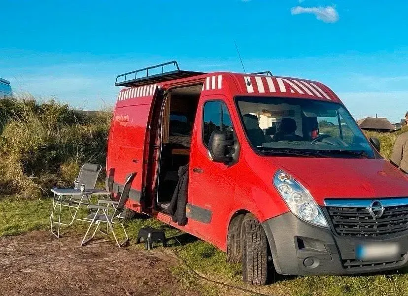 Gebraucht Opel Movano 125 PS (91 kW) 2010 Rot Van / Kleinbus