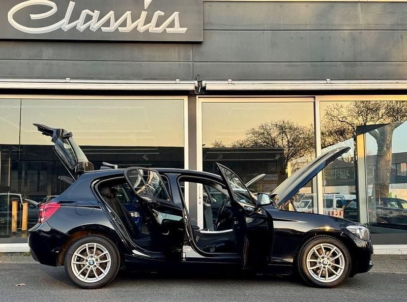 Gebraucht BMW 118 Advantage 143 PS (105 kW) 2014 Schwarz Kleinwagen