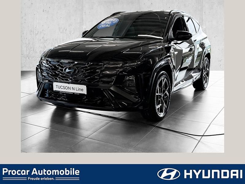 Abyss black Neu 2025 Hyundai Tucson N Line SUV | 40.990 € (Fairer Preis) - Bild 1/4