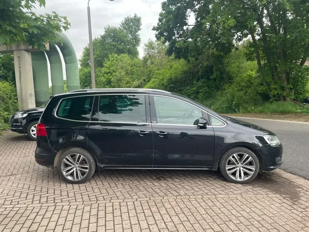 Brugt VW Sharan Style 170 HK (125 kW) 2012 Sort MPV