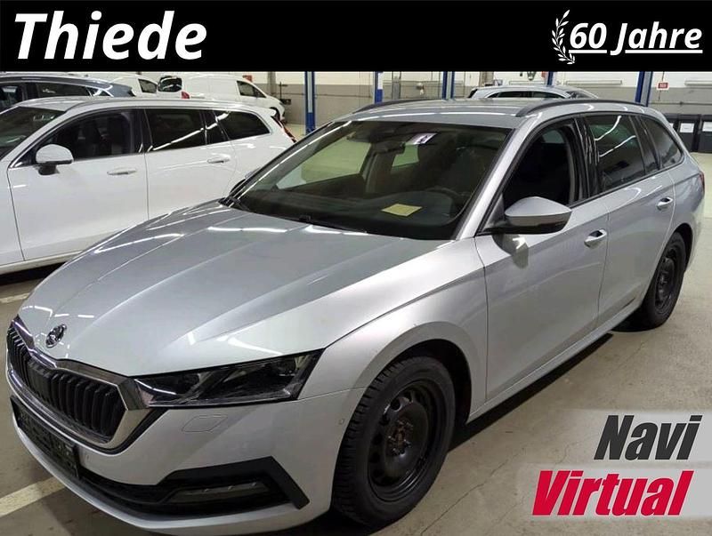 Gebraucht Skoda Octavia Ambition 116 PS (85 kW) 2021 Brilliantsilber metallic Kombi