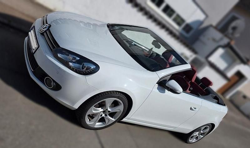 Gebraucht VW Golf Cabriolet Exclusive 160 PS (117 kW) 2012 Weiß Cabrio