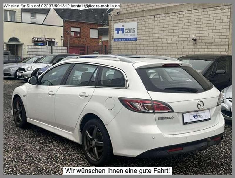 Gebraucht Mazda 6 163 PS (119 kW) 2010 Arachneweiß metallic (metallic) Kombi