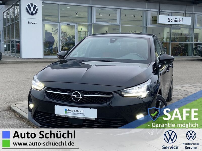 Schwarz Gebraucht 2021 Opel Corsa-e GS Line Kleinwagen | 15.370 € (Guter Preis) - Bild 1/4