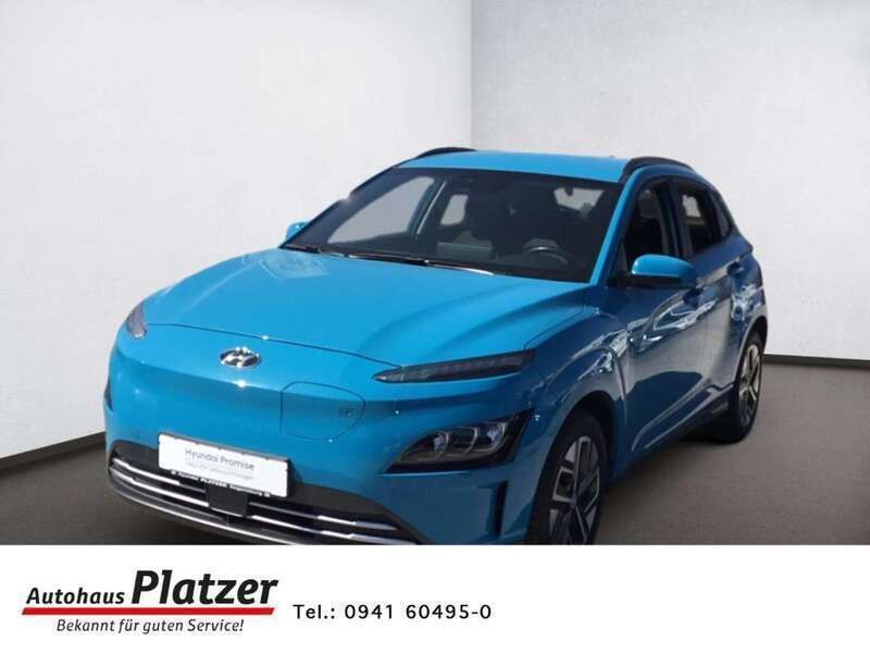 Blau Gebraucht 2022 Hyundai Kona Trend SUV | 19.980 € (Fairer Preis) - Bild 1/4