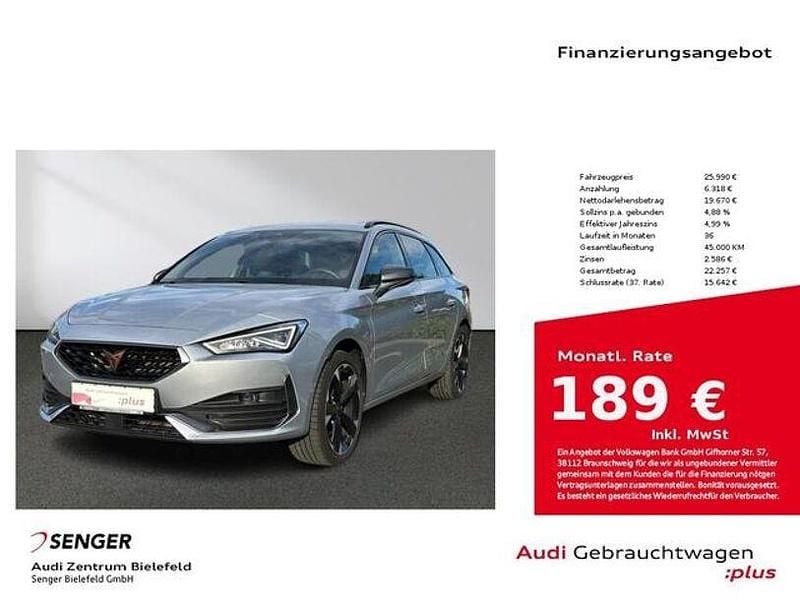 Urban silber metallic Gebraucht 2022 Cupra Leon Kombi | 25.280 € (Fairer Preis) - Bild 1/3